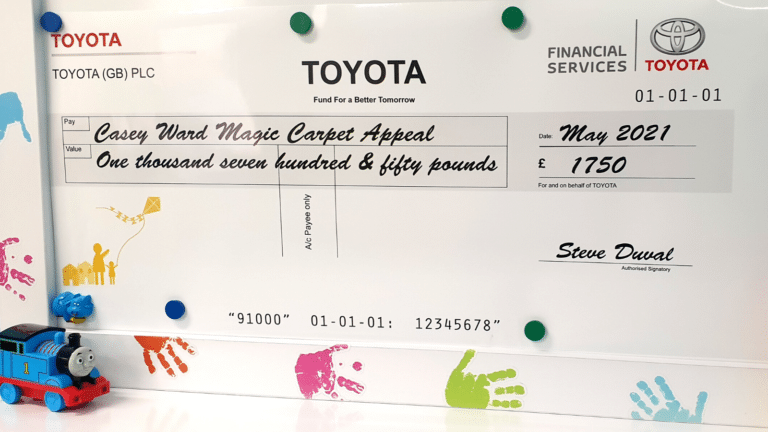 Toyota grant gives Magic Carpet Appeal some vroom!