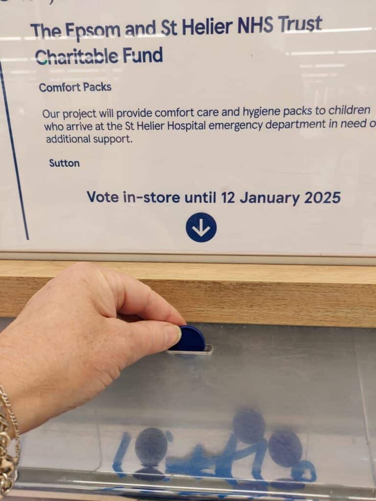 Comfort Packs for Children’s A&E selected for Tesco Funding